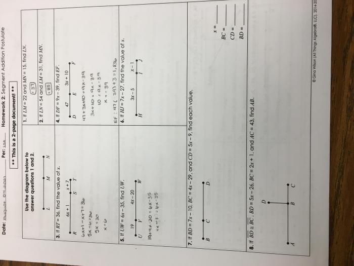 Unit 1 test geometry basics answer key