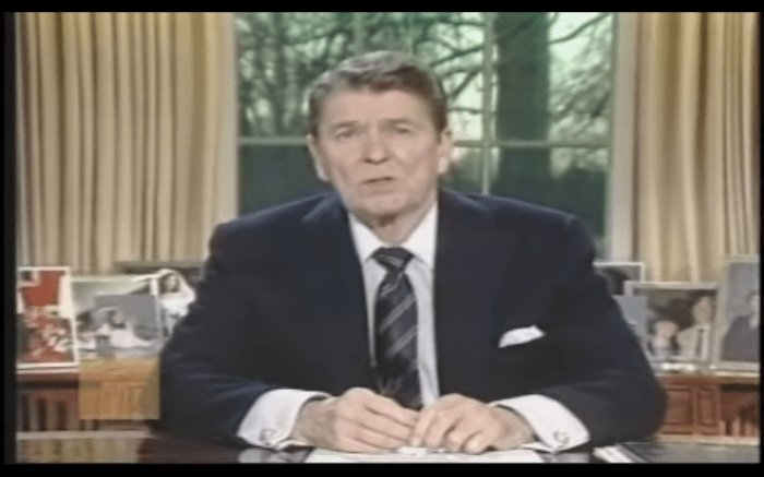 Ronald reagan space shuttle challenger speech rhetorical analysis