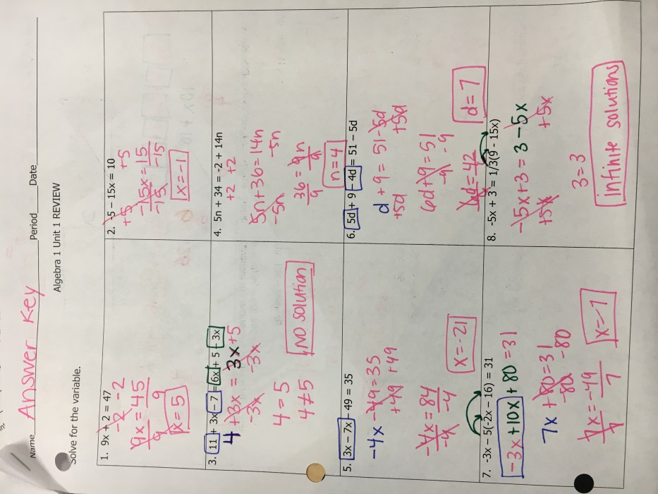 Homework 5 evaluating expressions answer key